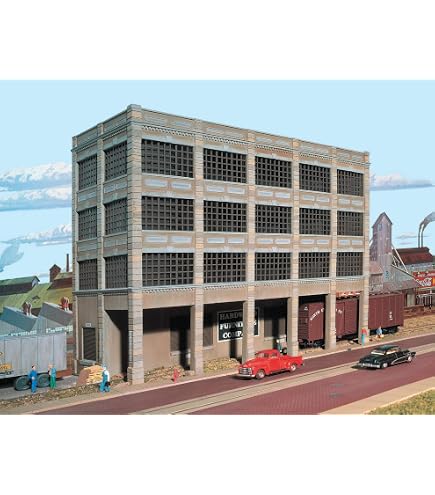 Walthers Cornerstone HO Scale Odel Northern Light & Powerhouse Kit De