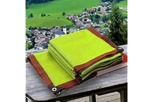 DGSFES Malla Sombra Red Sombra Exterior Toldo protección Solar Resistente a los Rayos Protección Rayos UV 90% contra Heladas Transpitrable Las Plantas Estanque