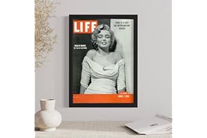 COUNTRYARTHOUSE LIFE Magazine Solid Wood Picture Frame - Complete with Acrylic, Backing, and Hardware - Display Any Magazine Sized 10.5" x 14"