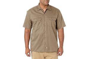 Dickies Herren Work Shirt Short Sleeved Freizeithemd
