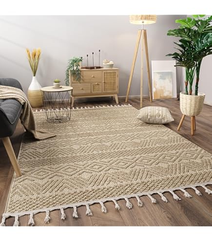 Viscose vloerkleed 80 x 150 cm oranje HANLI | Gratis Levering