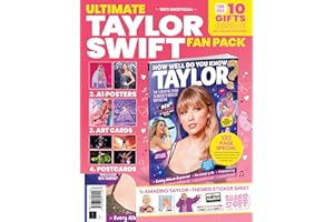 Ultimate Taylor Swift Fan Pack - Includes huge A3 double-sided poster, art cards, postcards, stickers