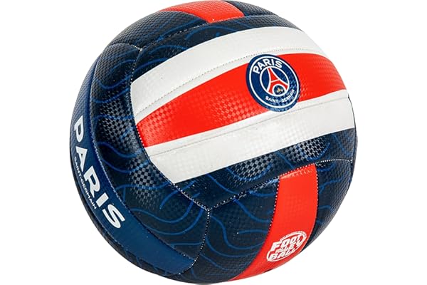 PSG Ballon de Foot-Volley Collection Officielle Paris Saint Germain - Taille 4