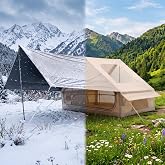 Pikas Rovos Şişme Kamp &Ccedil;adırı 6 Kişilik | B&uuml;y&uuml;k Boy Aile &Ccedil;adırı | Hızlı Kurulum Hava Direkli | Kamp, Glamping, Festival ve Ou