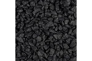 EUROSAND Season Dekosteine, Streudeko Zierkies 5-8mm Schwarz 1kg im Beutel (2,60 €/kg)