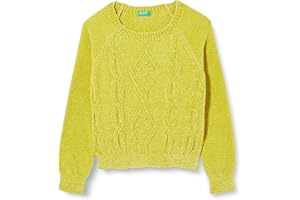 United Colors of Benetton Maglia Girocollo Manica Lunga Bambine e Ragazze