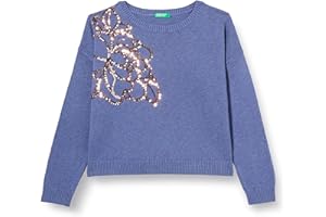 United Colors of Benetton Maglia Girocollo Manica Lunga Bambine e Ragazze