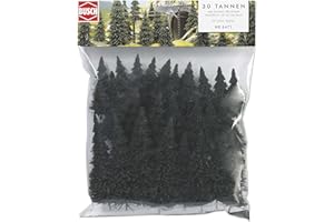 Busch Environnement - BUE6471 - Modélisme Ferroviaire - 30 Supers Sapins - Echelle HO