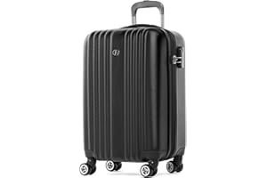 FERGÉ Set valises Trolley Toulouse | Bagages Rigide 4 Roues 360 degrés | Valises Voyage léger Vacances