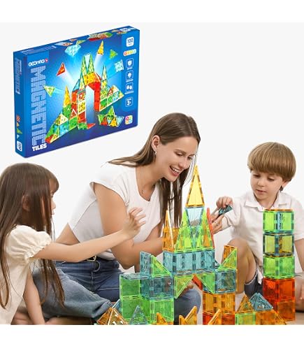 Geomag Gems Magnetic tiles 44 pieces | Kärkkäisen Verkkokauppa
