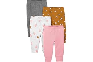 Simple Joys by Carter's Pantalones (Pack de 4) para Bebés