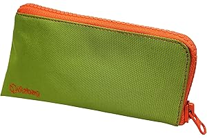 ‎DIABAG Diabag Diabetikertasche Sunny Diabetes Insulin Glukose Blutzucker Zubehör, 19x10x5,5 cm, Nylon Grün/RV Orange, 230-6