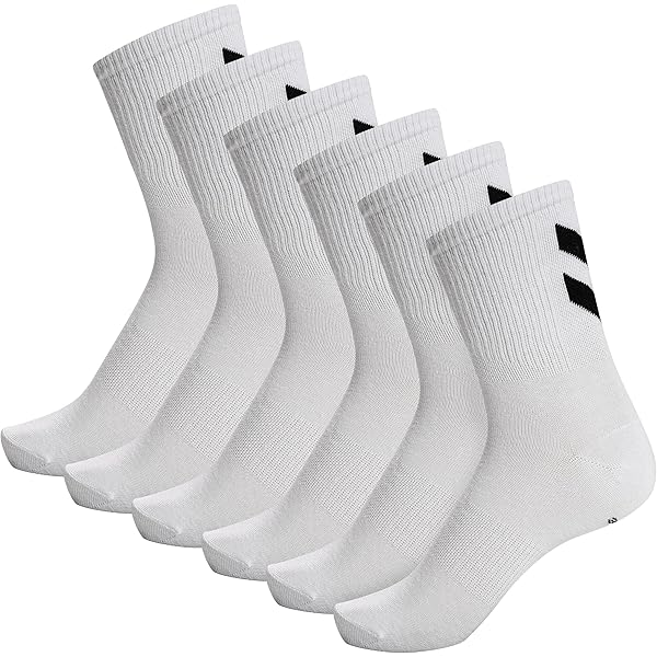 Hummel Unisex Hmlstripe Crew Socks Pack Of 3