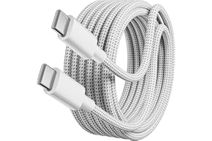 Txtcu USB C to USB C Cable 3M, 60W Type C Charger Cable Fast Charging iPhone 15 Charger Cable Compatible for iPhone 15/Plus/Pro Max,Samsung Galaxy S23 Ultra/S22,Pixel 7 Pro, MacBook Pro 2021,iPad Pro