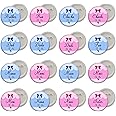 D2C Baby Shower Button Badges for Full Family Members Dad to Be, Mom to Be, Dada to Be, Dadi to Be (Variations) Multicolor