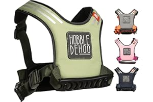 HOBBLE DE HOO Hobbledehoo Child Harness, Safety Harness for Kids & Toddlers Aged 2-7 Years, Green Child Harness for Walking & Supporting SEN and Special Needs (Green Harness with Leash)