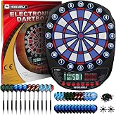 WIN.MAX Diana electr&oacute;nica profesional 34 juegos con 354 variantes | Pocos rebotes, 354 variantes de juego, 3 pantallas LED br