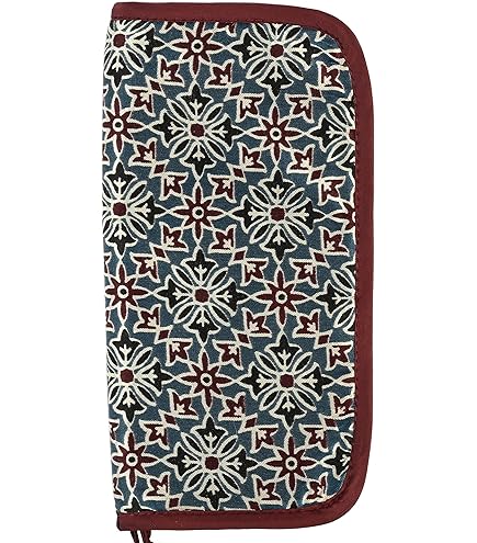 Häkelnadeletui Aus Stoff Mit Druckknopf, Häkelnadel Etui