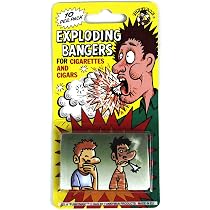 cigarette bangers amazon Funny Man Gig bangers novelty joke gag trick cigarette 10 in a pack : Amazon.co.uk:  Toys & Games