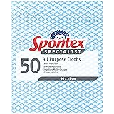 Spontex Specialist tutti i panni multiuso blu 50 per confezione