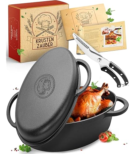 Woll Nowo Titanium Jumbo Roasting Dish With Glass Lid In Box Inductive 40 X 27 Cm Height 13 Cm 10.5 Litres Suitable For All Hobs