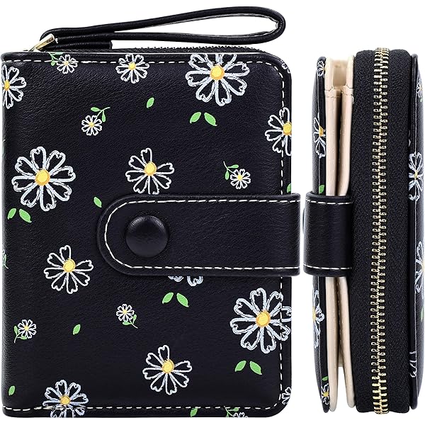 Farcauo Porte Monnaie Ado Fille Noir Femme Bancaire