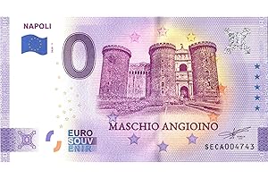 0 EURO SCHEIN Banconota da 0 Euro Italia 2020 · Napoli · Maschio Angioino · Souvenir Zero €