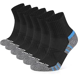 Produktbild von CLOSEMATE Herren Sportsocken Aus Gekämmter Baumwolle – Atmungsaktiv & Bequem Für Sport & Alltag, Größen 39-50