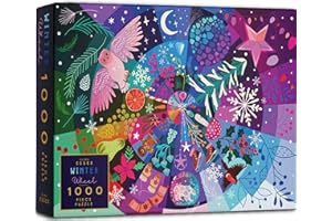 Elena Essex Puzzle świąteczne - koło zimowe, puzzle dla dorosłych, 1000 elementów, puzzle, wakacje, 1000 elementów, rozmiar 50 x 71 cm
