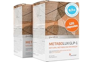 GLP-1 con Berberina, Cromo y Morera Blanca - Cápsulas Veganas para el Apoyo Natural de GLP - Suministro para 60 Días - Metabolux Sensilab