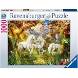 Ravensburger Puzzle 500 Teile – Einhörner Am Fluss, Fantasy-Puzzle Für Erwachsene & Kinder Ab 12