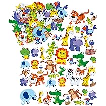 Baker Ross EV3215 Pirate Foam Stickers - Pack Of 96, For