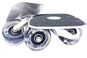 RIDGE SKATEBOARDS Drift Skates Freeline with 70 mm Wheels with Abec 7 Bearings (Black)