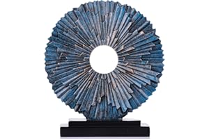 XMGZQ Statua moderna astratta in resina,decorazione per la casa,medaglione,decorazione per la casa,decorazione per soggiorno,sala da pranzo,ufficio,armadietti,tavoli,centri,decorazione armadietti da cucina