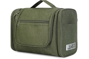 WANDF Duża kosmetyczka wisząca kosmetyczka dla kobiet, zestaw kosmetyków, duża kosmetyczka, torba na kemping, dla dzieci, kobiet, mężczyzn