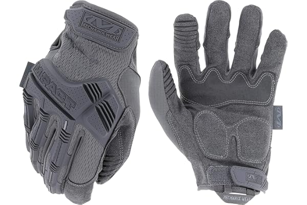 Mechanix Wear - M-Pact Wolf Gris Gants (Medium, Gris)