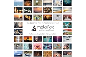 metaFox - Coaching Bildkarten - Coaching Karten 'Positive Psychologie' - Impulskarten für Coaching, Therapie & Workshops - Motivationskarten zur Reflexion