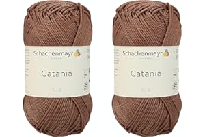 SCHACHENMAYR SINCE 1822 Schachenmayr Catania, Twins Deep Amber Hilos para Tejer A Mano