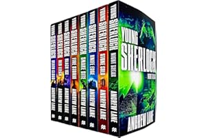 Andrew Lane Young Sherlock Holmes 8 Books Collection Set (Night Break, Stone Cold, Knife Edge, Snake Bite, Fire Storm, Black Ice, Red Leech, Death Cloud)