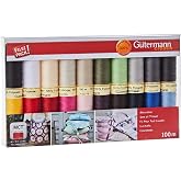 G&uuml;termann Thread Set, Polyester, Multicoloured, 20 x 100 m, 2000