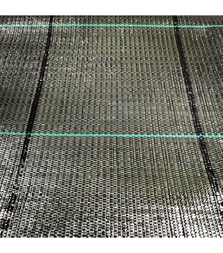 Telo Per Pacciamatura ITALFROM - Polipropilene Nero Quadrettato Antistrappo, 20m X 1,05m - Foto 14