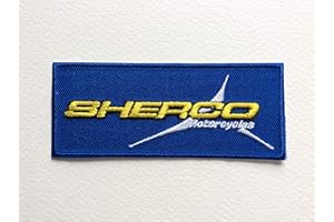 BLUE HAWAI ECUSSON Patches AUFNAHER Toppa THERMOCOLLANT - SHERCO 10 * 4 CM