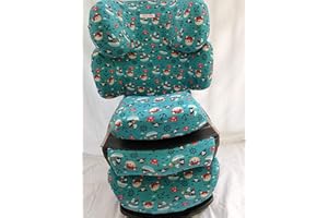 MOON-BEBE Custodia per Cybex Pallas, Silver Pallas Fix e Pallas 2 Fix Bianco (Verde)