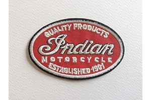 BLUE HAWAI A254 - PATCH ECUSSON INDIAN MOTO 1061, 10 x 6 cm