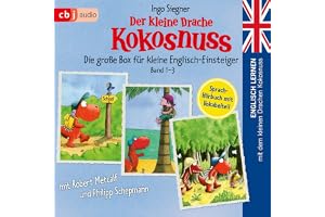 Englisch lernen mit dem kleinen Drachen Kokosnuss - Die große Box für kleine Englisch-Einsteiger (Band 1-3): Der kleine Drach