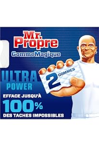 Mr. Clean Gomme Magique Extra Durable - Lot De 10 Éponges Nettoyantes Multi-Surfaces
