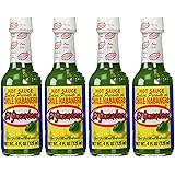 El Yucateco Sauce Habanero Green Hot - 4 Ounce (Pack of 4)