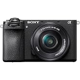 Sony Alpha 6700 aynasız APS-C dijital kamera, 16-50 mm Power Zoom objektif, AI tabanlı otomatik odaklama, 5 eksenli g&ouml;r&uuml;nt&uuml; s