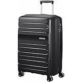 American Tourister Sunside Spinner 68 Expandible, 3.7 kg, 72.5/83.5 l, Negro (Black)