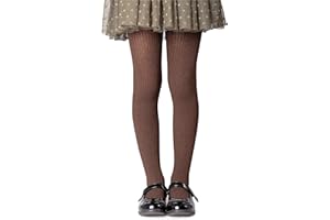 NOQ Collant per ragazze in maglia tinta unita Calze bambini opache calde per la scuola Spettacolo di danza classica Nursery